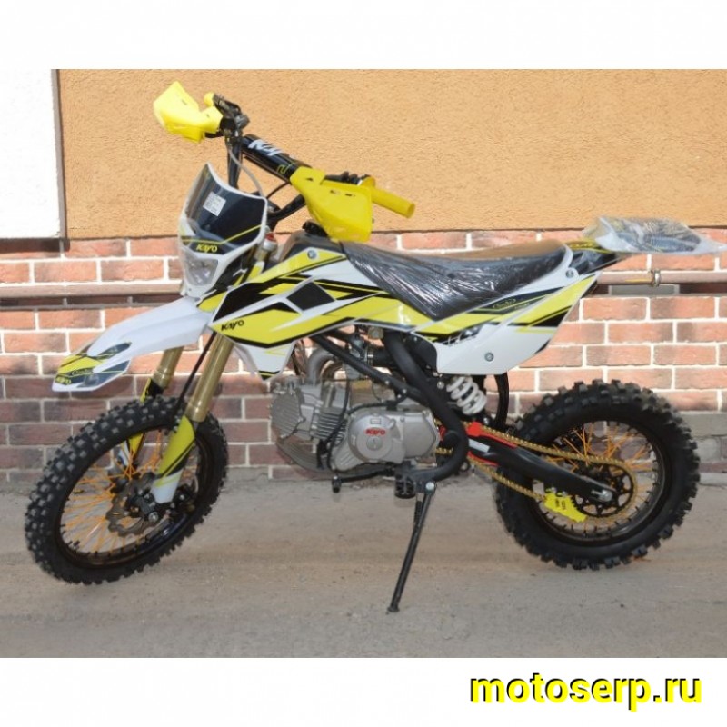 Купить  ====Питбайк KAYO EVOLUTION YX150EM Rolling Moto (спортинв), 17/14,  4Т., мех.КПП, масл. охл., диск/диск., (шт) купить с доставкой по Москве и России, цена, технические характеристики, комплектация фото  - motoserp.ru