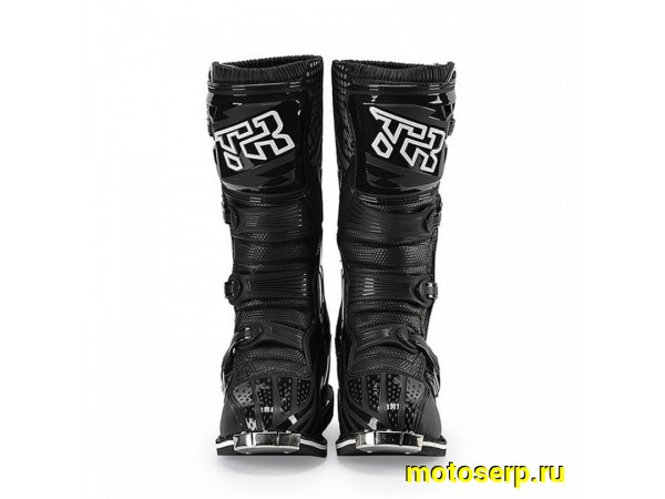 Купить  ====Мотоботы кросс. TIGER MTR-E001 (защ. голени), черный 45" (пар) (0 купить с доставкой по Москве и России, цена, технические характеристики, комплектация фото  - motoserp.ru