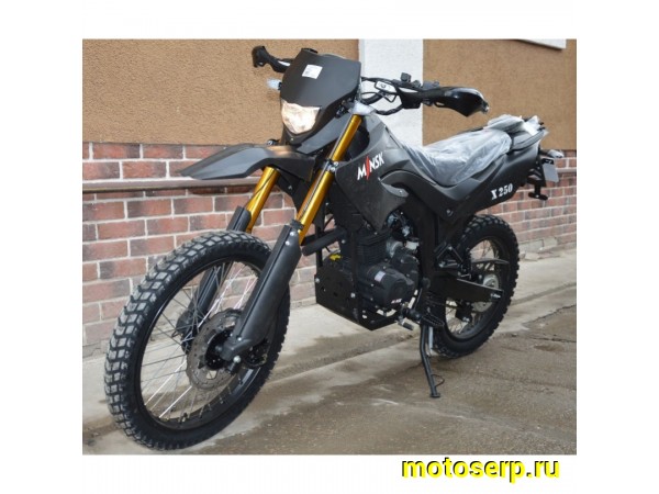 Купить  Мотоцикл внедорожный Minsk Х250 (Минск эндуро 250 ) черный M1Х250 250сс, 4Т, 21/18", диск/бар, перевертыш (шт) (UM купить с доставкой по Москве и России, цена, технические характеристики, комплектация фото  - motoserp.ru