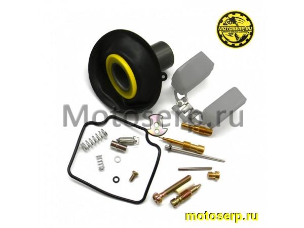 Купить  Ремкомплект карбюратора 157QMJ 152QMI (прокл винты жикл игла, поплавок, основная мембрана d-22mm ) 125-150cc  (комп) (TATA 10001456 купить с доставкой по Москве и России, цена, технические характеристики, комплектация фото  - motoserp.ru