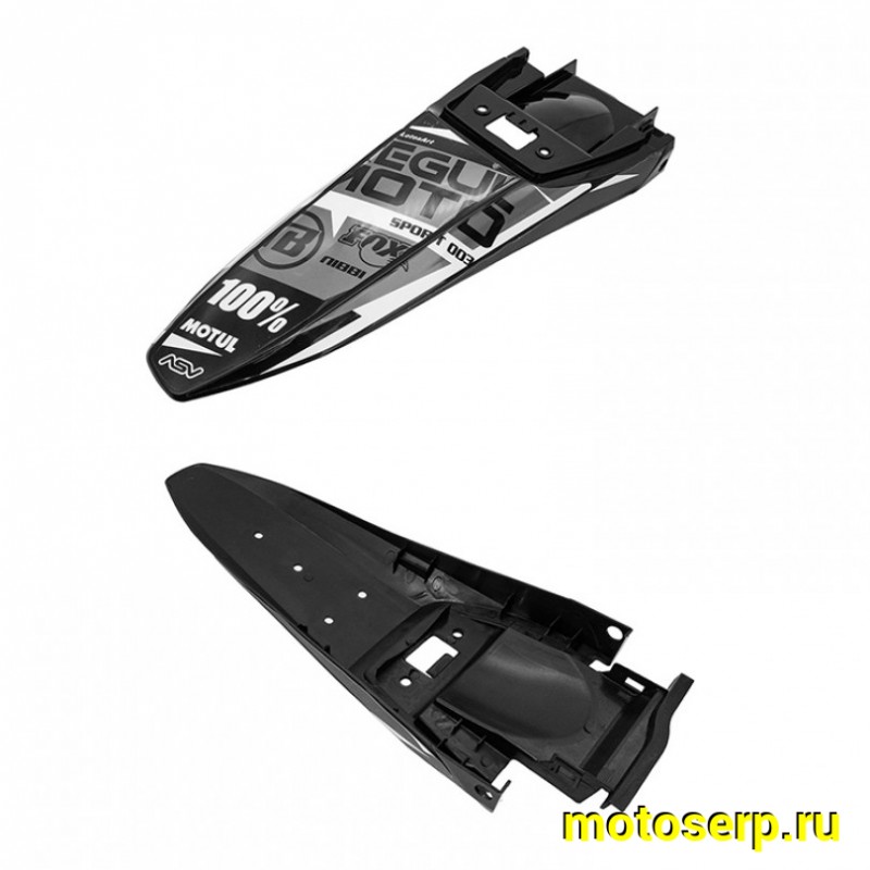 Купить  Крыло заднее (хвост) Sport 003 черное (шт) (Regul 100673-2 (Regul 100673-4 (Regu 255085 купить с доставкой по Москве и России, цена, технические характеристики, комплектация фото  - motoserp.ru