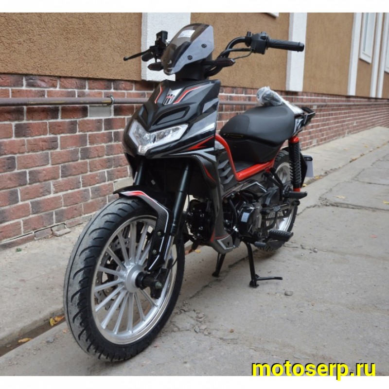 Купить  ====Мопед Millennium Delta Sport-L (Милленниум Дельта Спорт)  4Т; кол 16". широкие литые; механика, эл. старт; .(зал) (шт) 0110 (ТехМаркет купить с доставкой по Москве и России, цена, технические характеристики, комплектация фото  - motoserp.ru