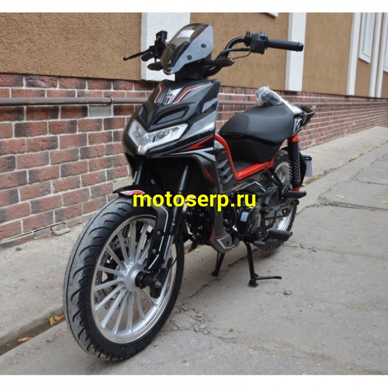 Купить  ====Мопед Millennium Delta Sport-L (Милленниум Дельта Спорт)  4Т; кол 16". широкие литые; механика, эл. старт; .(зал) (шт) 0110 (ТехМаркет купить с доставкой по Москве и России, цена, технические характеристики, комплектация фото  - motoserp.ru