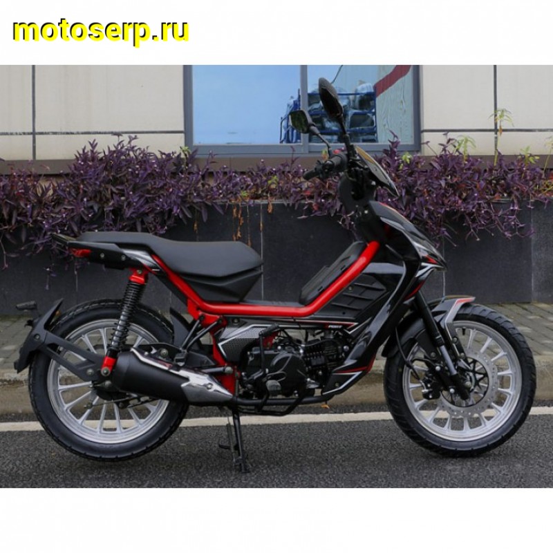 Купить  ====Мопед Millennium Delta Sport-L (Милленниум Дельта Спорт)  4Т; кол 16". широкие литые; механика, эл. старт; .(зал) (шт) 0110 (ТехМаркет купить с доставкой по Москве и России, цена, технические характеристики, комплектация фото  - motoserp.ru