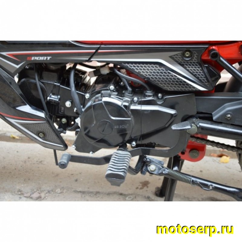 Купить  ====Мопед Millennium Delta Sport-L (Милленниум Дельта Спорт)  4Т; кол 16". широкие литые; механика, эл. старт; .(зал) (шт) 0110 (ТехМаркет купить с доставкой по Москве и России, цена, технические характеристики, комплектация фото  - motoserp.ru
