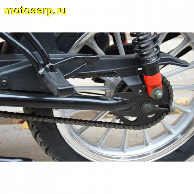 Купить  ====Мопед Millennium Delta Sport-L (Милленниум Дельта Спорт)  4Т; кол 16". широкие литые; механика, эл. старт; .(зал) (шт) 0110 (ТехМаркет купить с доставкой по Москве и России, цена, технические характеристики, комплектация фото  - motoserp.ru