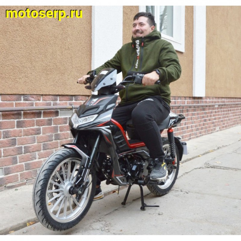 Купить  ====Мопед Millennium Delta Sport-L (Милленниум Дельта Спорт)  4Т; кол 16". широкие литые; механика, эл. старт; .(зал) (шт) 0110 (ТехМаркет купить с доставкой по Москве и России, цена, технические характеристики, комплектация фото  - motoserp.ru