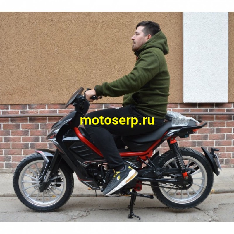 Купить  ====Мопед Millennium Delta Sport-L (Милленниум Дельта Спорт)  4Т; кол 16". широкие литые; механика, эл. старт; .(зал) (шт) 0110 (ТехМаркет купить с доставкой по Москве и России, цена, технические характеристики, комплектация фото  - motoserp.ru