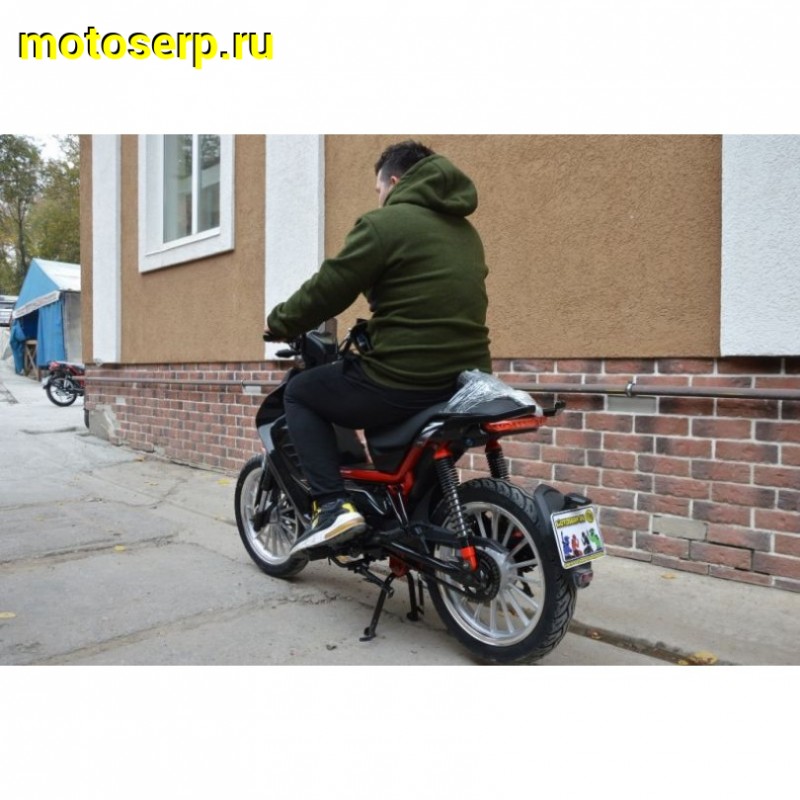 Купить  ====Мопед Millennium Delta Sport-L (Милленниум Дельта Спорт)  4Т; кол 16". широкие литые; механика, эл. старт; .(зал) (шт) 0110 (ТехМаркет купить с доставкой по Москве и России, цена, технические характеристики, комплектация фото  - motoserp.ru