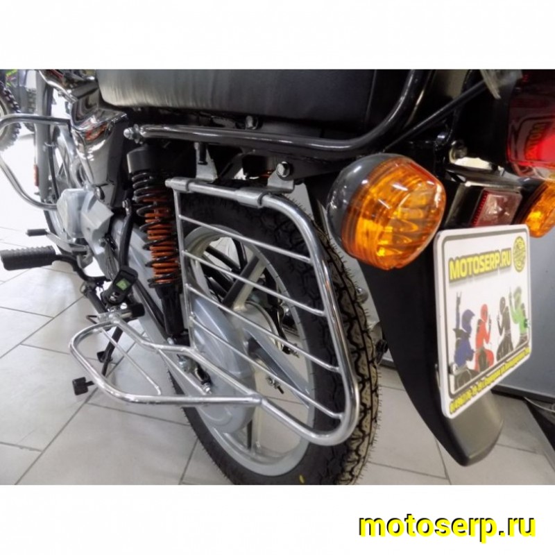 Купить  ====Мотоцикл Bajaj Boxer 100ES 100сс, 4Т, 4 ступ мех. КПП, бараб. тормоз (шт) купить с доставкой по Москве и России, цена, технические характеристики, комплектация фото  - motoserp.ru