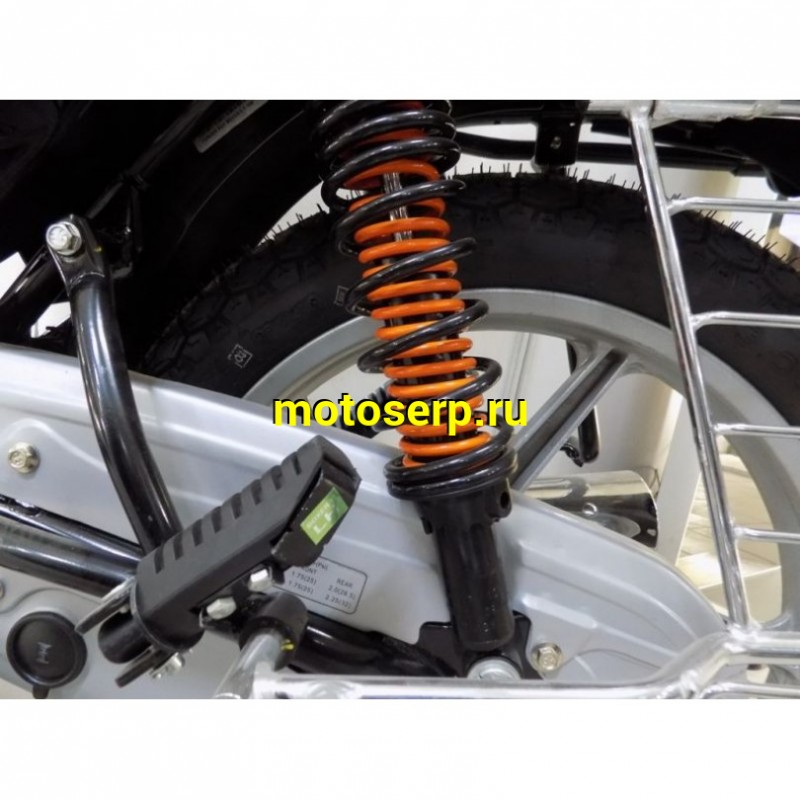 Купить  ====Мотоцикл Bajaj Boxer 100ES 100сс, 4Т, 4 ступ мех. КПП, бараб. тормоз (шт) купить с доставкой по Москве и России, цена, технические характеристики, комплектация фото  - motoserp.ru