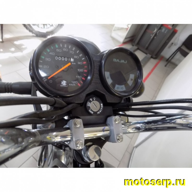 Купить  ====Мотоцикл Bajaj Boxer 100ES 100сс, 4Т, 4 ступ мех. КПП, бараб. тормоз (шт) купить с доставкой по Москве и России, цена, технические характеристики, комплектация фото  - motoserp.ru