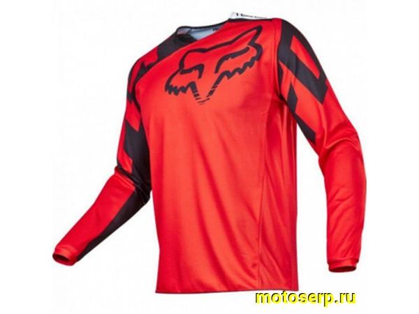 Купить  Джерси (футболка для мотокросса) Fox 180/360 Race красный/черный 2XL (шт) (0 купить с доставкой по Москве и России, цена, технические характеристики, комплектация фото  - motoserp.ru