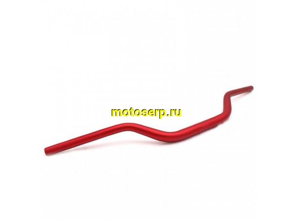 Купить  Руль 28мм (алюминиевый кроссовый) Красный (шт) (МотоЯ купить с доставкой по Москве и России, цена, технические характеристики, комплектация фото  - motoserp.ru