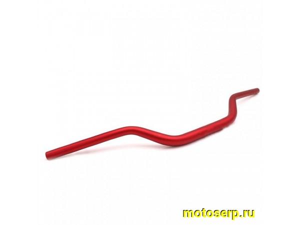 Купить  Руль 28мм (алюминиевый кроссовый) Красный (шт) (МотоЯ купить с доставкой по Москве и России, цена, технические характеристики, комплектация фото  - motoserp.ru