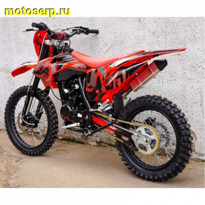 Купить  ====Мотоцикл Кросс/Эндуро BSE Z1 Dragon Black 150сс, 19/16"(спортинв) (шт)   купить с доставкой по Москве и России, цена, технические характеристики, комплектация фото  - motoserp.ru
