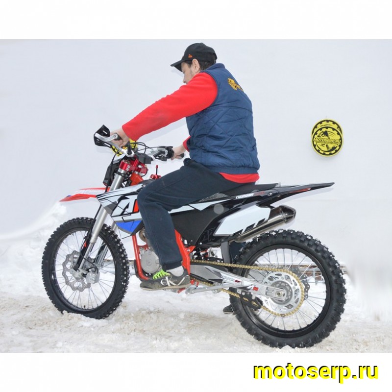 Купить  Мотоцикл Кросс/Эндуро Apollo Thunder 250 (спортинв), 21/18, 250сс, 166FMM, возд. охлажд (шт) (Li-Ya купить с доставкой по Москве и России, цена, технические характеристики, комплектация фото  - motoserp.ru