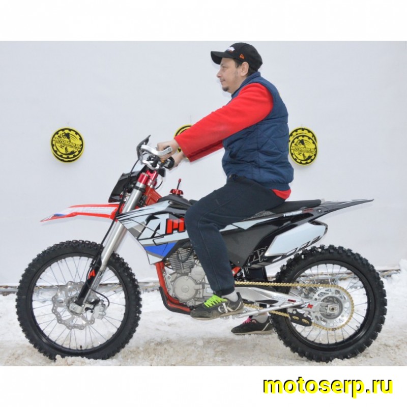 Купить  Мотоцикл Кросс/Эндуро Apollo Thunder 250 (спортинв), 21/18, 250сс, 166FMM, возд. охлажд (шт) (Li-Ya купить с доставкой по Москве и России, цена, технические характеристики, комплектация фото  - motoserp.ru