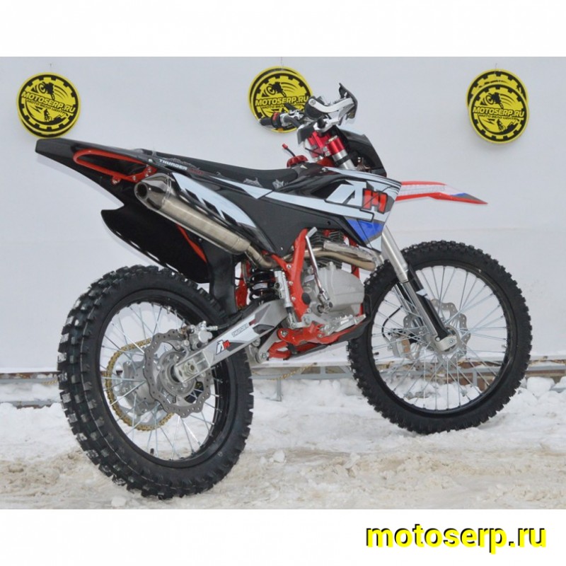 Купить  Мотоцикл Кросс/Эндуро Apollo Thunder 250 (спортинв), 21/18, 250сс, 166FMM, возд. охлажд (шт) (Li-Ya купить с доставкой по Москве и России, цена, технические характеристики, комплектация фото  - motoserp.ru