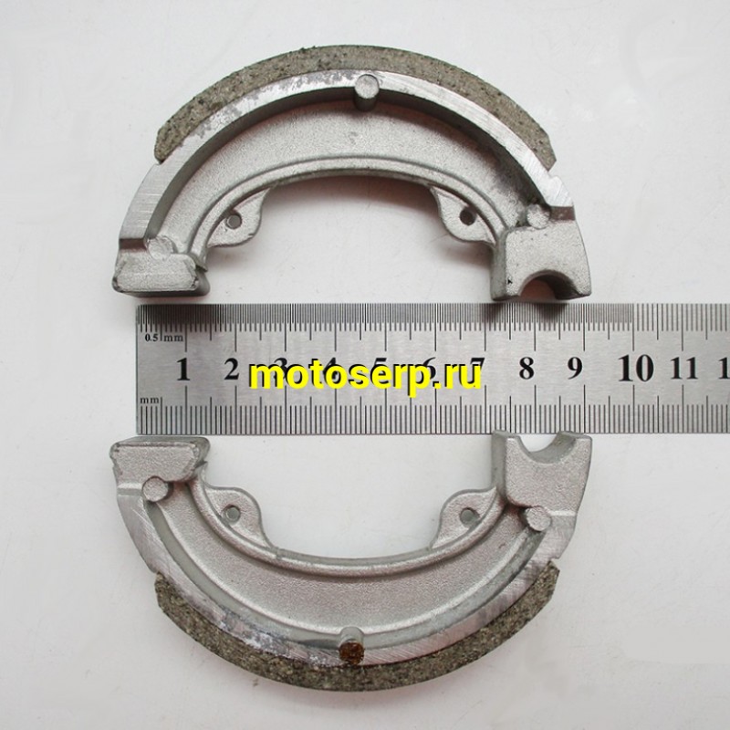 Купить  Колодки тормозные барабан d= 90mm h=20mm  Honda DIO, TACT (прямая пружина) (ком) (ANKON 01 23 29 купить с доставкой по Москве и России, цена, технические характеристики, комплектация фото  - motoserp.ru