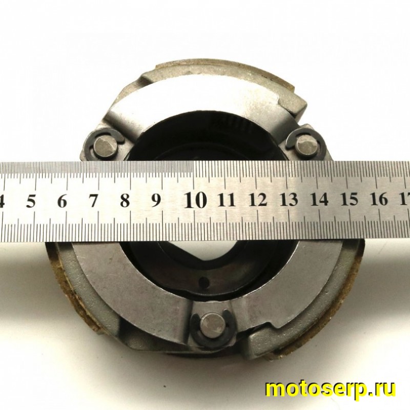 Купить  Сцепление (плата с колодками) центробежное, Suzuki AD/AG-50 (со скобой на внутренней части) (CN) (D-107mm) (шт) (0 купить с доставкой по Москве и России, цена, технические характеристики, комплектация фото  - motoserp.ru