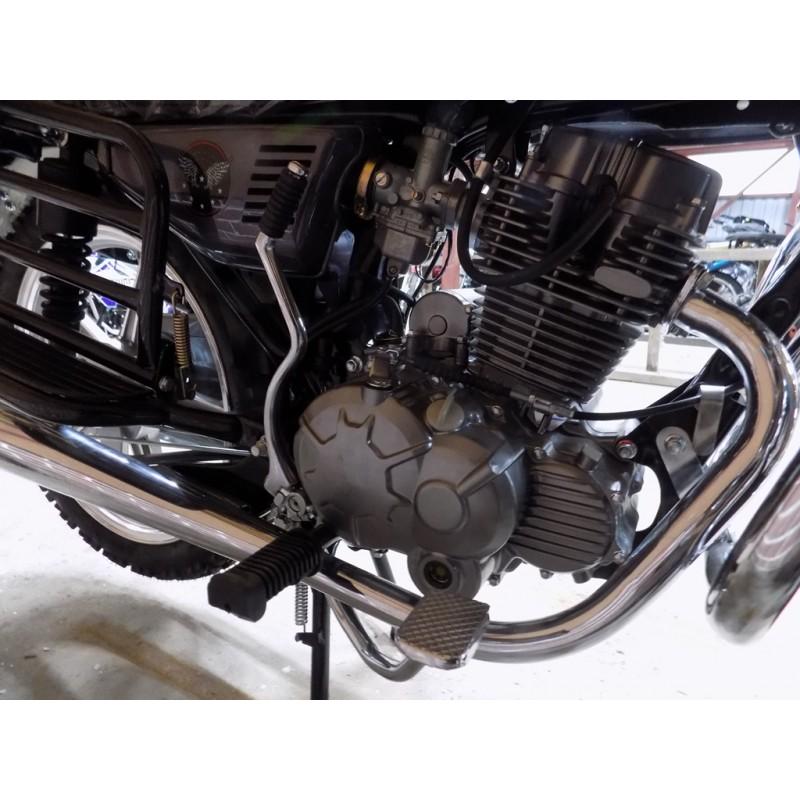 Купить  Мотоцикл MM HUNTER 250 (Хантер) дорожный; 250cc, 4так; кол 18"лит; 5ск, эл.старт,обвес типа ЛЕСНИК (шт) (ММ  купить с доставкой по Москве и России, цена, технические характеристики, комплектация фото  - motoserp.ru