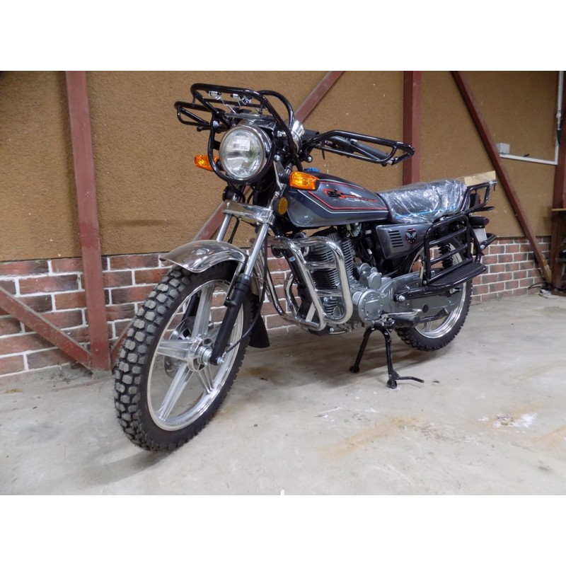 Купить  Мотоцикл MM HUNTER 250 (Хантер) дорожный; 250cc, 4так; кол 18"лит; 5ск, эл.старт,обвес типа ЛЕСНИК (шт) (ММ  купить с доставкой по Москве и России, цена, технические характеристики, комплектация фото  - motoserp.ru
