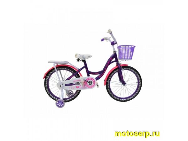 Купить  ====20" HEAM GIRL (Хем Герл) (Жен) 20"; 1ск; рама-сталь; тормоз-ножной; багажник (шт)  купить с доставкой по Москве и России, цена, технические характеристики, комплектация фото  - motoserp.ru