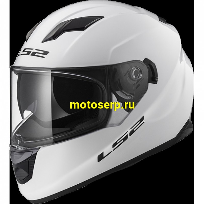 Купить  Шлем закрытый LS2 FF320 STREAM EVO Gloss White (L) интеграл (шт) (LS2 купить с доставкой по Москве и России, цена, технические характеристики, комплектация фото  - motoserp.ru