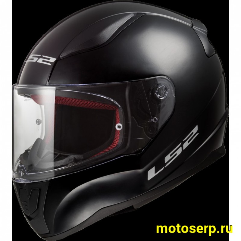 Купить  Шлем закрытый LS2 FF353 RAPID single mono GLOSS BLACK (L) интеграл (шт) (LS2 купить с доставкой по Москве и России, цена, технические характеристики, комплектация фото  - motoserp.ru