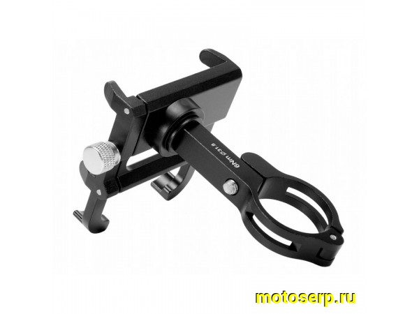 Купить  Кронштейн, держатель, Крепление универсальное для мобильного телефона АЛЮМИНИЙ черный (шт)  (R4 (Грат Вест 135867 купить с доставкой по Москве и России, цена, технические характеристики, комплектация фото  - motoserp.ru