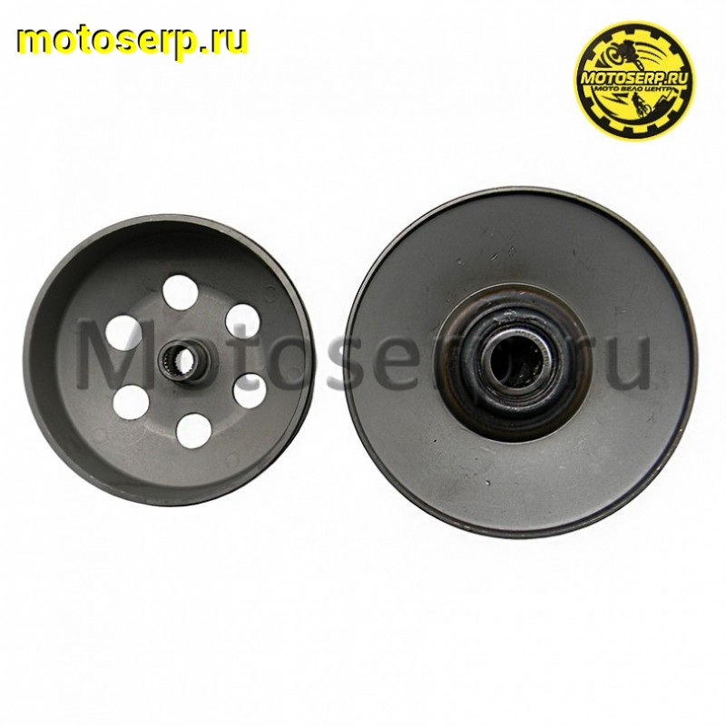 Купить  Сцепление центробежное в сб. (вариатор задний) Honda DIO AF34/48/51/56 и др. (CN) (щека D-117mm, барабан d-107mm 22зуб.) (шт) (R1 (ANKON 009708 купить с доставкой по Москве и России, цена, технические характеристики, комплектация фото  - motoserp.ru