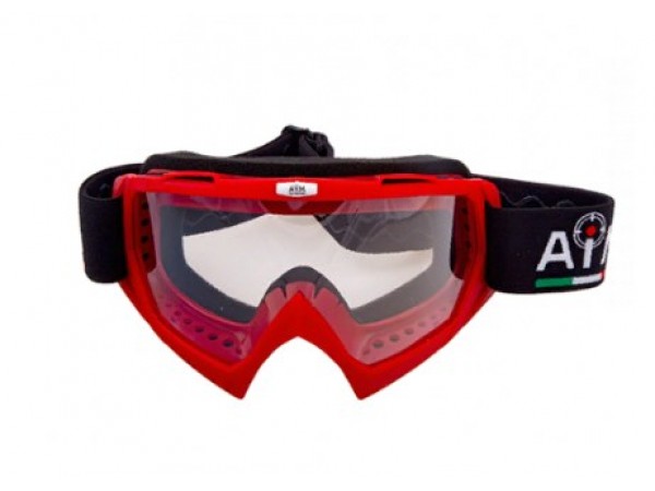 Купить  Очки мото Кросс AiM 634-300 Red (шт) (AIM 634-300 купить с доставкой по Москве и России, цена, технические характеристики, комплектация фото  - motoserp.ru