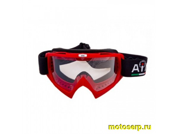 Купить  Очки мото Кросс AiM 634-300 Red (шт) (AIM 634-300 купить с доставкой по Москве и России, цена, технические характеристики, комплектация фото  - motoserp.ru