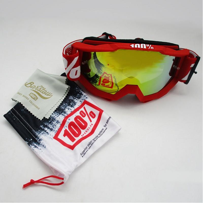Купить  Очки мото Кросс 100% STRATA MX Goggle Red (шт) (Кокурин купить с доставкой по Москве и России, цена, технические характеристики, комплектация фото  - motoserp.ru