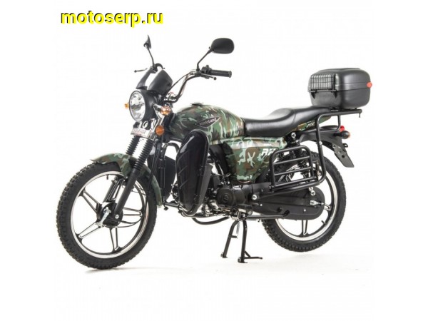 Купить  ====Мопед Motoland Альфа RX LUX 11 черный (А) (Альфа эр икс 50/110) 4Т; 50/110cc; колеса 17"литые; 4пер, эл. старт;  хром. тахом (шт) (ML 13439 купить с доставкой по Москве и России, цена, технические характеристики, комплектация фото  - motoserp.ru
