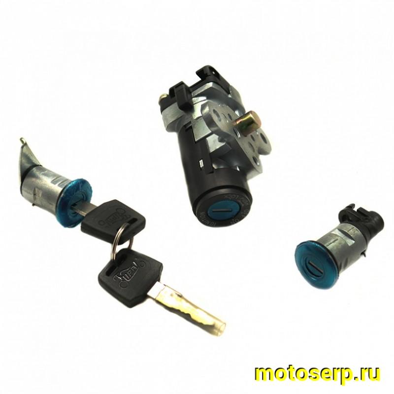 Купить  Замок зажигания (комплект замков) Honda DIO AF34 (3х прводн с диодом) TACT AF51 (комп) (R1 (TATA 17070172 (К-дар 2300658 купить с доставкой по Москве и России, цена, технические характеристики, комплектация фото  - motoserp.ru