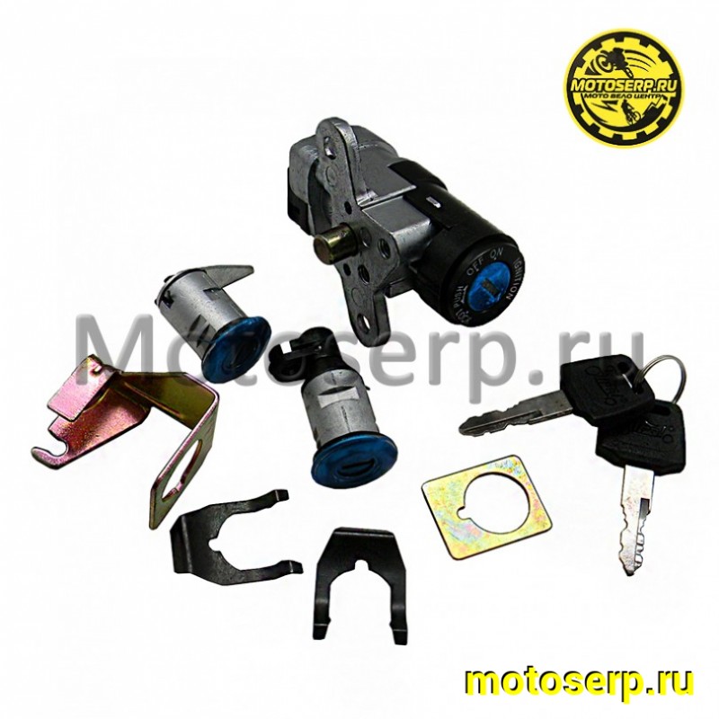 Купить  Замок зажигания (комплект замков) Honda DIO AF34 (3х прводн с диодом) TACT AF51 (комп) (R1 (TATA 17070172 (К-дар 2300658 купить с доставкой по Москве и России, цена, технические характеристики, комплектация фото  - motoserp.ru