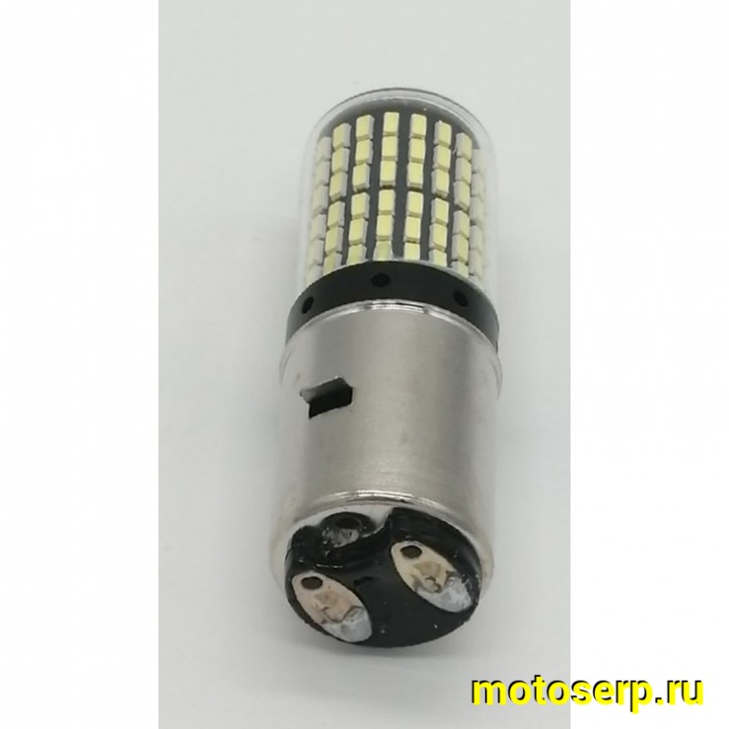 Купить  Лампа фары LED Н6 (BA20D) 8-85V/ (144-SMD диода); фары, светодиодная  (шт)  (ANKON 004922 купить с доставкой по Москве и России, цена, технические характеристики, комплектация фото  - motoserp.ru