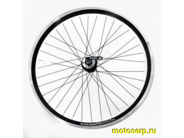 Купить  Колесо 24" двойное переднее Disk с крепл диска на втулке Вело (шт) (Ряб купить с доставкой по Москве и России, цена, технические характеристики, комплектация фото  - motoserp.ru