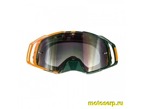 Купить  Очки мото Кросс MT MX GOGGLE STRIPES черные/оранжевые, линзы быстросъем. уценка (шт) (0 купить с доставкой по Москве и России, цена, технические характеристики, комплектация фото  - motoserp.ru
