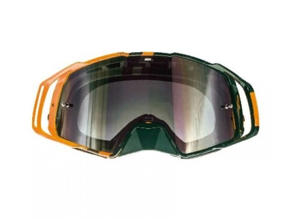 Купить  Очки мото Кросс MT MX GOGGLE STRIPES черные/оранжевые, линзы быстросъем. уценка (шт) (0 купить с доставкой по Москве и России, цена, технические характеристики, комплектация фото  - motoserp.ru