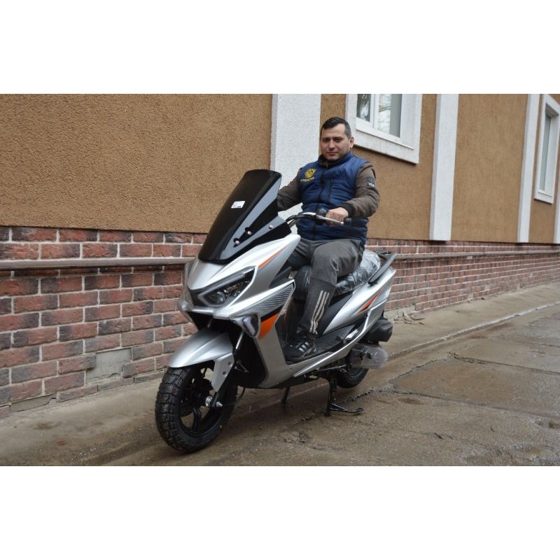 Купить  Скутер MM GALAXY (Гэлакси) 50cc, 4Т,возд. охл.,торм. диск/бараб.,кол 12" реплика Yamaha N-MAX  (шт) 01500 (MM  купить с доставкой по Москве и России, цена, технические характеристики, комплектация фото  - motoserp.ru