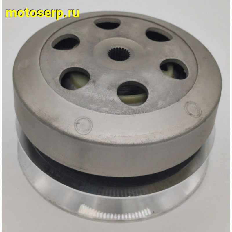 Купить  Сцепление центробежное в сб. (вариатор задний) Honda DIO AF34/48/51/56 и др.(щека D-117mm, барабан d-107mm 22зуб.) (шт) (К-дар 2101221 купить с доставкой по Москве и России, цена, технические характеристики, комплектация фото  - motoserp.ru