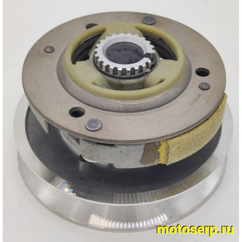 Купить  Сцепление центробежное в сб. (вариатор задний) Honda DIO AF34/48/51/56 и др.(щека D-117mm, барабан d-107mm 22зуб.) (шт) (К-дар 2101221 купить с доставкой по Москве и России, цена, технические характеристики, комплектация фото  - motoserp.ru