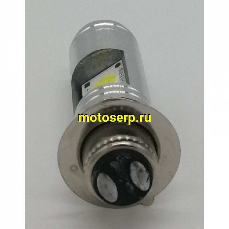 Купить  Лампа фары LED P15D-1 12V16W (2-SMD диода 1500Lm, 8-100dc) светодиодная (юбка 1ус) (шт)  (К-дар 2202821 купить с доставкой по Москве и России, цена, технические характеристики, комплектация фото  - motoserp.ru