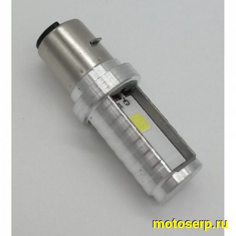 Купить  Лампа фары LED Н6 (BA20D) 12V16W (2-SMD диода 1500Lm, 8-100dc) светодиодная (груша) (шт)  (К-дар 2202822 купить с доставкой по Москве и России, цена, технические характеристики, комплектация фото  - motoserp.ru