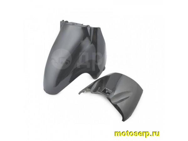 Купить  Крыло переднее Honda LEAD-100 AF48 JF06 (передняя+задняя часть) черный (комп) (К-дар 2401112 купить с доставкой по Москве и России, цена, технические характеристики, комплектация фото  - motoserp.ru