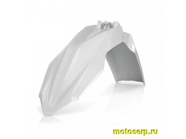 Купить  Крыло переднее Кросс Acerbis HUSQVARNA FC/FE/TC/TE 14-16 White (шт) (AIM 0017685.030 купить с доставкой по Москве и России, цена, технические характеристики, комплектация фото  - motoserp.ru