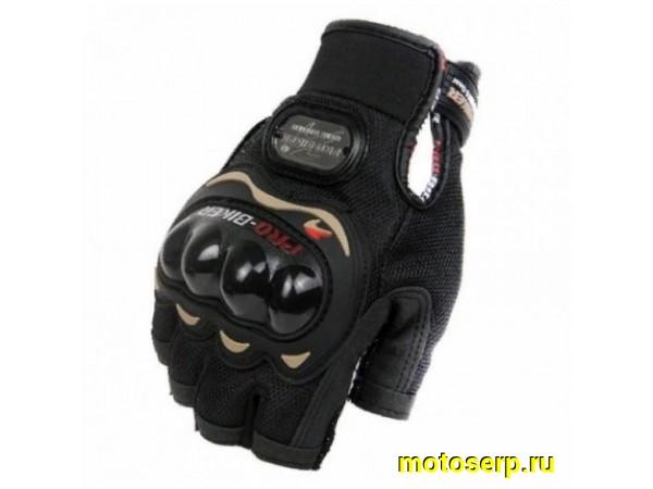 Купить  Перчатки без пальцев MCS-04C Black р-р M (пар) (0 купить с доставкой по Москве и России, цена, технические характеристики, комплектация фото  - motoserp.ru